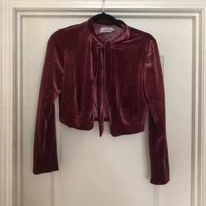 Velvet jacket